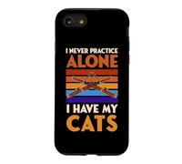Je ne Pratique jamais Le basson Seul, J'Ai Mes Chats drôles Coque pour iPhone SE (2020) / 7/8