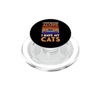 Je ne Pratique jamais Le basson Seul, J'Ai Mes Chats drôles PopSockets PopGrip pour MagSafe