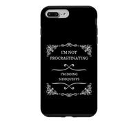 Je ne procrastine Pas, Je Fais des quêtes Secondaires - Funny Gamer Coque pour iPhone 7 Plus/8 Plus