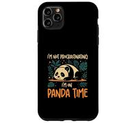 Je ne procrastine Pas, Je suis sur Panda Time Funny Panda Lovers Coque pour iPhone 11 Pro Max