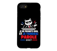 Je Ne Promets Rien Humour Élection présidentielle 2027 Coque pour iPhone SE (2020) / 7/8