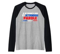 Je Ne Promets Rien Humour Élection présidentielle 2027 Manche Raglan