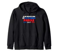 Je Ne Promets Rien Humour Élection présidentielle 2027 Sweat à Capuche