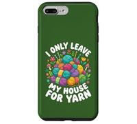 Je ne quitte ma Maison Que pour Tricoter et Crocheter Coque pour iPhone 7 Plus/8 Plus