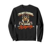 Je ne Regarde Pas, Je Juge stratégiquement : Berger Allemand Sweatshirt