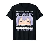 Je Ne Regarde Pas Toujours des Animes Otaku Japonais T-Shirt
