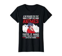 Je Ne Regarde Pas Tout Le Temps des Animes Japon Animé Manga T-Shirt Graphique avec Valeur
