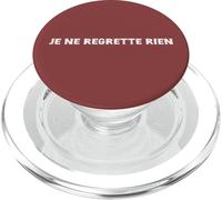 Je Ne Regrette Rien Français PopSockets PopGrip pour MagSafe