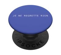 Je ne Regrette Rien PopSockets PopGrip Adhésif