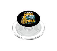 Je ne Ronfle Pas, Je rêve, Je suis Un Tuba, Musique drôle PopSockets PopGrip pour MagSafe