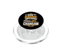 Je ne Ronfle Pas, Je rêve Que Je suis Un bûcheron drôle à la tronçonneuse PopSockets PopGrip pour MagSafe