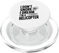 Je ne Ronfle Pas, Je rêve Que Je suis Un hélicoptère PopSockets PopGrip pour MagSafe
