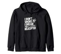 Je ne Ronfle Pas, Je rêve Que Je suis Un hélicoptère Sweat à Capuche