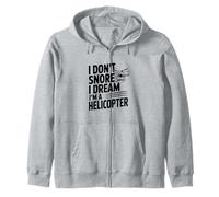 Je ne Ronfle Pas, Je rêve Que Je suis Un hélicoptère Sweat à Capuche