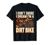 Je ne Ronfle Pas, Je rêve Que Je suis Un Motocross T-Shirt Graphique avec Valeur
