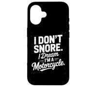 Je ne Ronfle Pas, Je rêve Que Je suis Un père de Moto, Une paternité drôle Coque pour iPhone 16