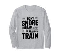 Je ne Ronfle Pas, Je rêve Que Je suis Un Train Manche Longue