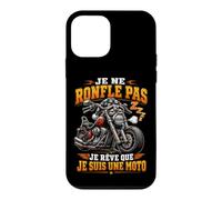 Je Ne Ronfle Pas Je Rêve Que Je suis Une Moto Coque pour iPhone 12 Mini