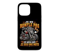Je Ne Ronfle Pas Je Rêve Que Je suis Une Moto Coque pour iPhone 13 Pro Max