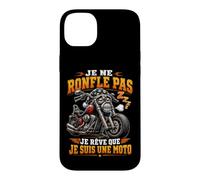 Je Ne Ronfle Pas Je Rêve Que Je suis Une Moto Coque pour iPhone 14 Plus