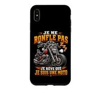 Je Ne Ronfle Pas Je Rêve Que Je suis Une Moto Coque pour iPhone XS Max