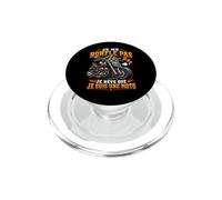 Je Ne Ronfle Pas Je Rêve Que Je suis Une Moto PopSockets PopGrip pour MagSafe