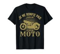 Je ne ronfle pas je rêve que je suis une moto T-Shirt