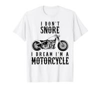 Je ne Ronfle Pas, Je rêve Que Je suis Une Moto, Un Motard Qui Ronfle T-Shirt Graphique avec Valeur
