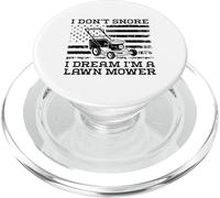 Je ne Ronfle Pas, Je rêve Que Je suis Une Tondeuse à Gazon - Funny Gardening PopSockets PopGrip pour MagSafe