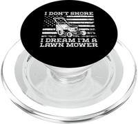 Je ne Ronfle Pas, Je rêve Que Je suis Une Tondeuse à Gazon - Funny Gardening PopSockets PopGrip pour MagSafe