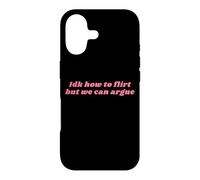 Je ne Sais Pas Comment flirter mais on Peut discuter avec Yapper Y2k Coque pour iPhone 17