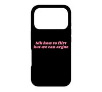 Je ne Sais Pas Comment flirter mais on Peut discuter avec Yapper Y2k Coque pour iPhone 17 Pro
