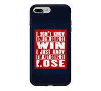 Je ne Sais Pas Comment Je Vais Gagner Je Sais Juste Que Je Vais Perdre Coque pour iPhone 7 Plus/8 Plus