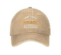 Je ne Sais Pas Comment me comporter comme Une Personne de Mon âge. Casquette Tendance pour Homme.