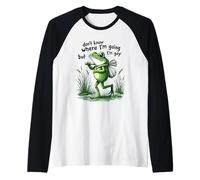 Je ne Sais Pas où Je Vais mais Je suis Gay Manche Raglan