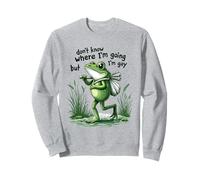 Je ne Sais Pas où Je Vais mais Je suis Gay Sweatshirt