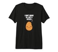 Je ne Sais Pas Que Je suis Juste Une amatrice de Pommes de Terre Mignonnes et drôles T-Shirt Haut de Gamme