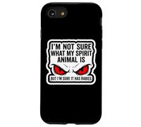 Je ne Sais Pas Quel est Mon Animal Spirituel, mais il a la Rage, C'est drôle Coque pour iPhone SE (2020) / 7/8
