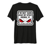 Je ne Sais Pas Quel est Mon Animal Spirituel, mais il a la Rage, C'est drôle T-Shirt Haut de Gamme