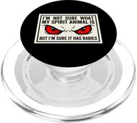 Je ne Sais Pas Quel est Mon Animal Spirituel, mais il a la Rage, Cool et Amusant PopSockets PopGrip pour MagSafe