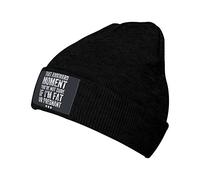 Je Ne Sais Pas Si Je suis Grosse Ou Enceinte Femme Homme Bonnet À Revers Bonnet d'hiver Doux Bonnets Tricoté Classique Hiver Chapeaux pour Patinage Quotidien Course