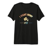 Je ne Saute Pas, Je Vole Athlétisme T-Shirt Haut de Gamme