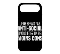 Je Ne Serais Pas Anti Social Si Vous Étiez Un Peu Moins Con Coque pour iPhone Air