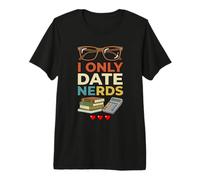 Je Ne Sors Qu'avec des Nerds Humour Scientifique pour Geeks T-Shirt Haut de Gamme