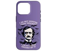 Je ne souffre Pas de Folie, Edgar Allan Poe, Littérature Coque pour iPhone 16 Pro