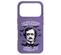 Je ne souffre Pas de Folie, Edgar Allan Poe, Littérature Coque pour iPhone 17 Pro