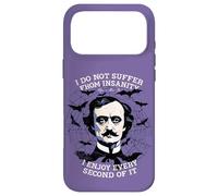 Je ne souffre Pas de Folie, Edgar Allan Poe, Littérature Coque pour iPhone 17 Pro Max