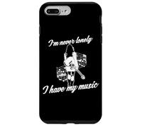 Je ne suis jamais Seule, J'Ai ma Musique Coque pour iPhone 7 Plus/8 Plus
