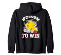Je ne suis là Que pour Gagner Un Joueur de Jeu de Plateau Sweat à Capuche