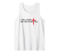 Je ne suis Pas à la Hauteur mais il s'est Tenu Debout, chrétien, Jésus, Foi biblique Débardeur